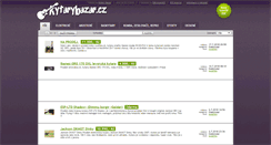Desktop Screenshot of kytarybazar.cz