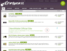 Tablet Screenshot of kytarybazar.cz